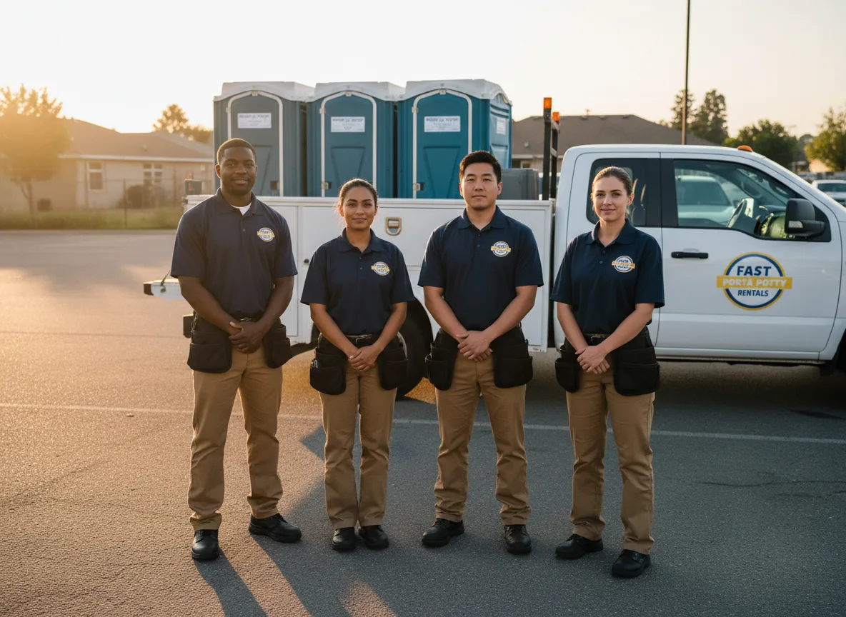 Standard Porta Potty Rentals company in Ruso, ND